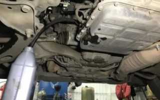 Замена масла в АКПП subaru forester sh