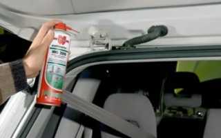 Чем лучше смазать дверные петли автомобиля?
