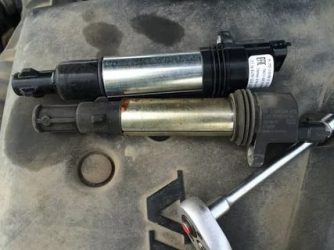 Как поменять катушку зажигания на приоре?