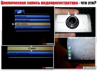 Как работает циклическая запись видеорегистратора?