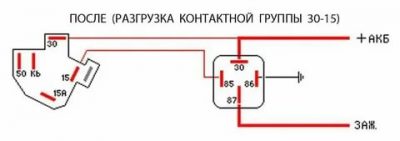 Как разгрузить контактную группу на дэу нексия?