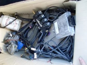 Как снять газовое оборудование с машины?