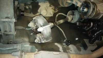 Как снять промежуточный вал на ниве шевроле?