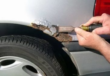Как убрать ржавчину с машины своими руками?