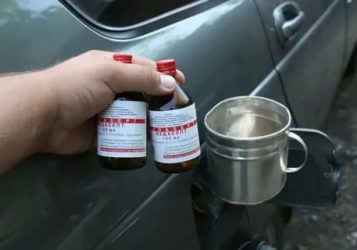 Как убрать воду из бака автомобиля?