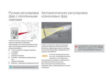 Регулировка фар ситроен с4 седан