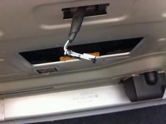 Замена лампы багажника поло седан