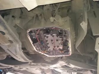 Замена масла в АКПП 1zz fe
