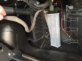 Замена салонного фильтра opel astra h